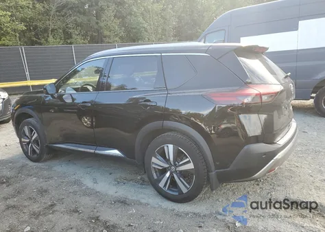 2021 Nissan Rogue Platinum z USA, uszkodzony, nr VIN JN8AT3DD0MW314653